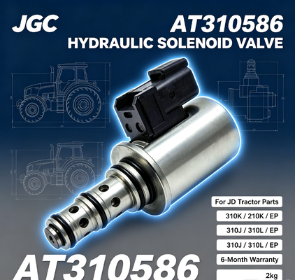AT310586 Neues hydraulisches Magnetventil für JD Traktor Teile 310K/210K/EP/310J/310L/EP 6 Monate Garantie 2kg
