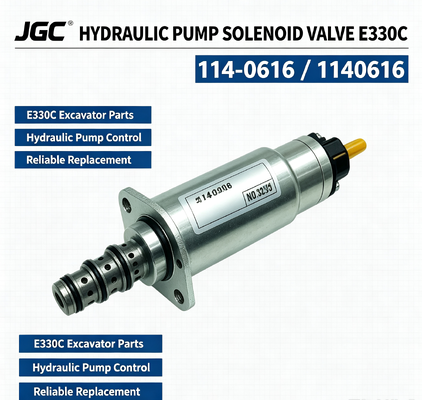 E330C Bauteile für Bagger Elektromagnetikventil Hydraulikpumpe Elektromagnetikventil 114-0616 1140616
