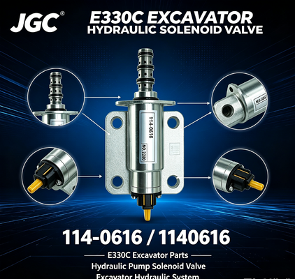 E330C Bauteile für Bagger Elektromagnetikventil Hydraulikpumpe Elektromagnetikventil 114-0616 1140616
