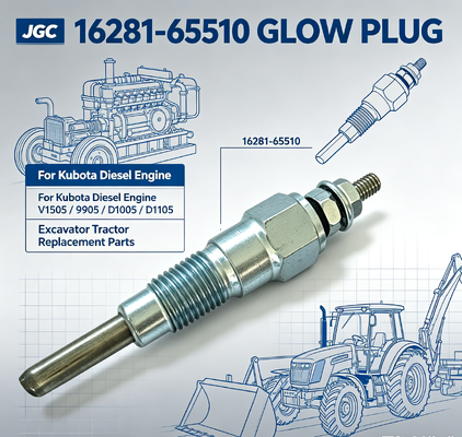 16281-65510 Glow Plug für Kubota Dieselmotor V1505 D905 D1005 D1105 Ersatzteile für Bagger-Traktoren