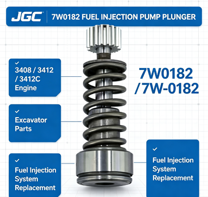 7W-0182 Brandneue Baggerteile Brennstoffspritzinjektionspumpe Plunger geeignet für 3408 3412 3412C Motor Baggerteile