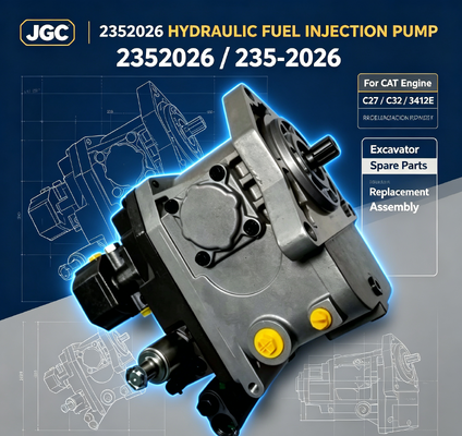 235-2026Rückteile für Bagger Hydraulische Kraftstoffinspritzpumpen für CAT-Auftriebsmaschinen C27 C32 3412E