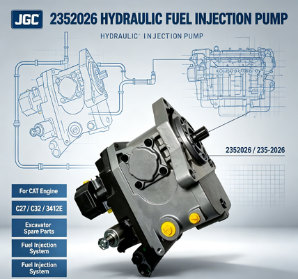 235-2026Rückteile für Bagger Hydraulische Kraftstoffinspritzpumpen für CAT-Auftriebsmaschinen C27 C32 3412E