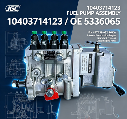10403714123 OE 5336065 Für 4BTA39-G2 70KW Kraftstoffpumpenanlage Standardbau für Verbrennungsmotoren