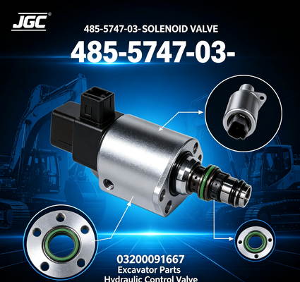 485-5747-03- 03200091667 SOLENOID-VALVEN gute Qualität Baggerteile