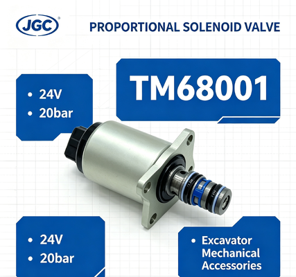 Mechanische Zubehör für Bagger 24V 20bar Bagger Proportional-Solenoidventil