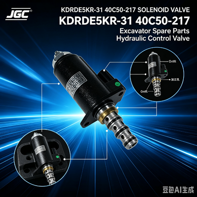 KDRDE5KR-31 40C50 -217 MAGNETVENTIL Geeignet für Baggerersatzteile