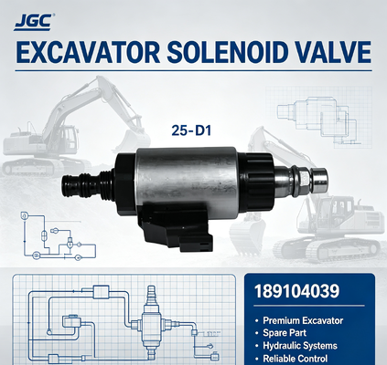 25-D1 Magnetventil (189104039) - Premium Baggerersatzteil für Hydrauliksysteme