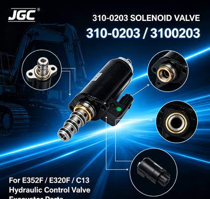 310-0203 3100203 EXKAVATOR SOLENOID VALVEL für E352F E320F C13 Hydraulische SOLENOID VALVEL