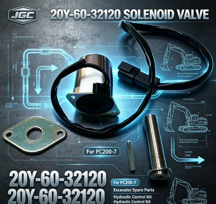 PC200-7 Baumaschinenteile Baggerersatzteile Magnetventil für 20Y-60-32120