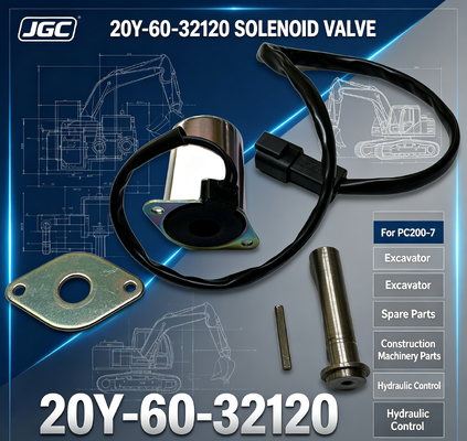 PC200-7 Baumaschinenteile Baggerersatzteile Magnetventil für 20Y-60-32120