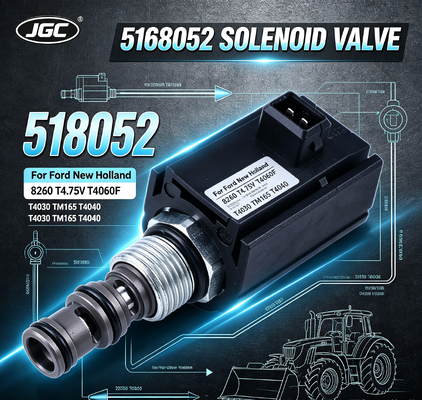 5168052 Bauteile für Bagger Magnetventil für Ford New Holland 8260 T4.75V T4060F T4030 TM165 T4040