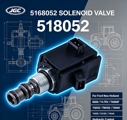 5168052 Bauteile für Bagger Magnetventil für Ford New Holland 8260 T4.75V T4060F T4030 TM165 T4040