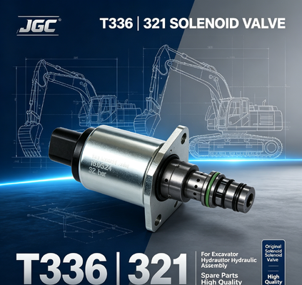 T336 | 321 Hochwertiges Original-Magnetventil für Bagger-Hydraulik-Baugruppen-Ersatzteile