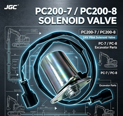 PC-7 PC-8 Baggerteile für PC200-7 PC200-8 Schaltventil Pilot Schaltventil 24V