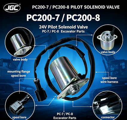 PC-7 PC-8 Baggerteile für PC200-7 PC200-8 Schaltventil Pilot Schaltventil 24V
