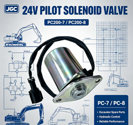 PC-7 PC-8 Baggerteile für PC200-7 PC200-8 Schaltventil Pilot Schaltventil 24V