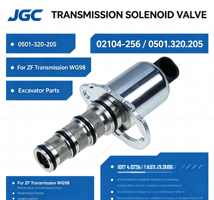 02104-256 0501-320-205   Baggerteile Magnetventil für ZF-Getriebe WG98