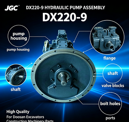 DX220-9 Hochwertige alte Hydraulikpumpe für Bagger und Baumaschinen