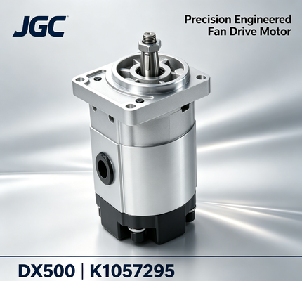 K1057295 DX500 Hydraulischer Ventilator Antriebsmotor, Hochleistungsbaggerventilator Hydraulischer Motor für Doosan Bagger